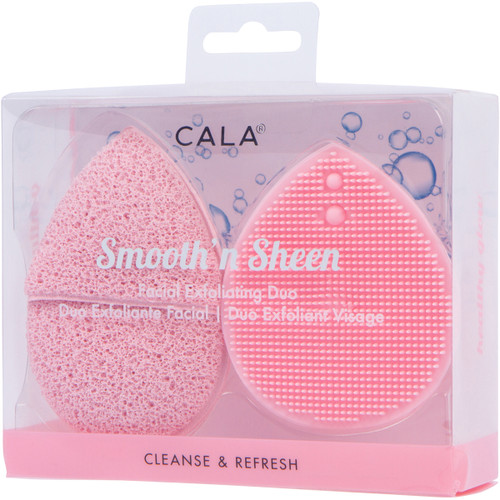 cala FACIAL EXFOLIATORS DUO (PINK)