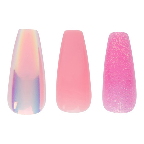 Cala GLAM COUTURE | COFFIN PINK GLITTER