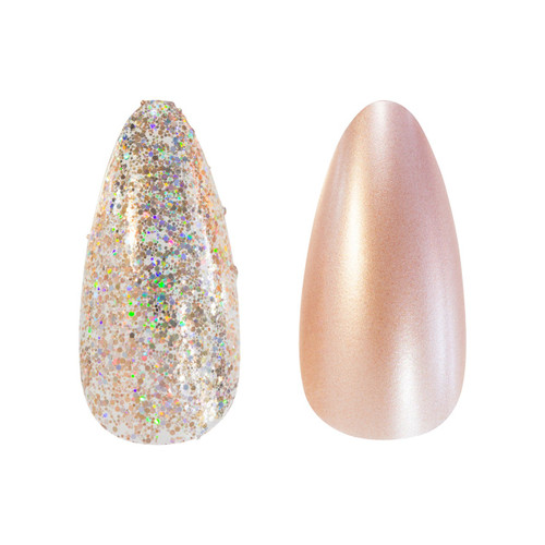 Cala GLAM COUTURE | MEDIUM ALMOND ROSEGOLD/GLITTER