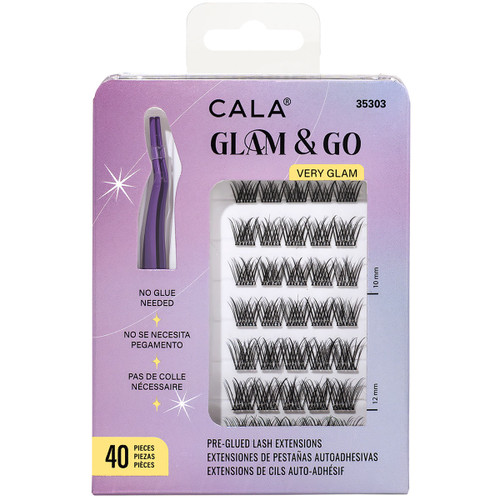 cala GLAM & GO - VERY GLAM PRE-GLUED CLUSTERS