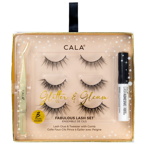 cala GLITTER & GLAM LASHES | 3PK