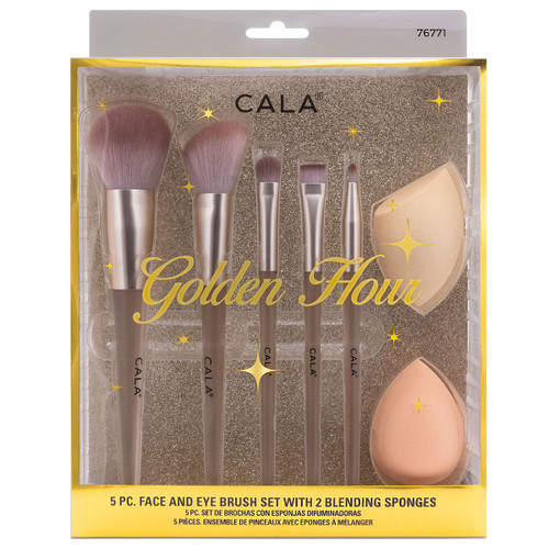 cala GOLDEN HOUR (FACE & EYE BRUSH SET)