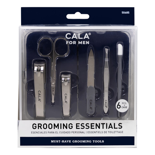 cala GROOMING ESSENTIALS W/ CASE (6PCS)