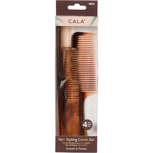cala HAIR STYLING COMB SET (4PCS)
