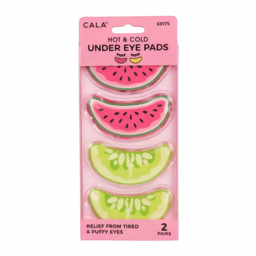cala HOT & COLD EYE PADS: (WATERMELON & CUCUMBER) 2PK