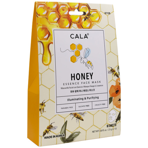 Cala ILLUMINATING ESSENCE FACE MASKS: HONEY