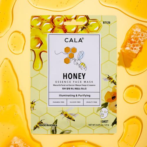 Cala ILLUMINATING ESSENCE FACE MASKS: HONEY