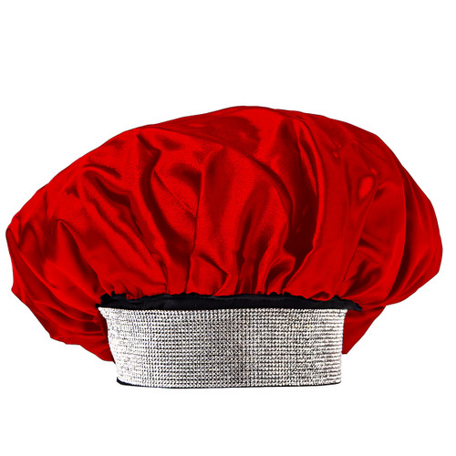 Cala JEWEL BAND HAIR BONNET: RED