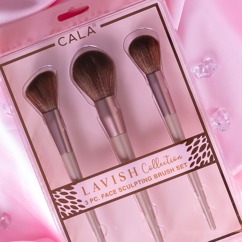 Cala LAVISH FACE SCULPTING BRUSH SET (3PCS)