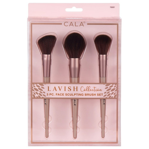 cala LAVISH FACE SCULPTING BRUSH SET (3PCS)