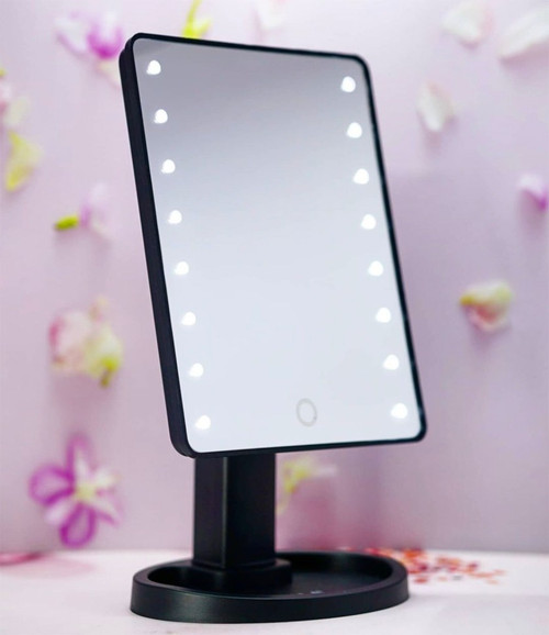 Cala LED VANITY MIRROR: BLACK