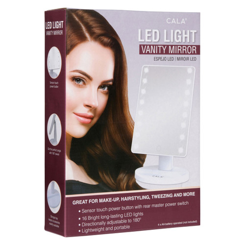 Cala LED VANITY MIRROR: WHITE