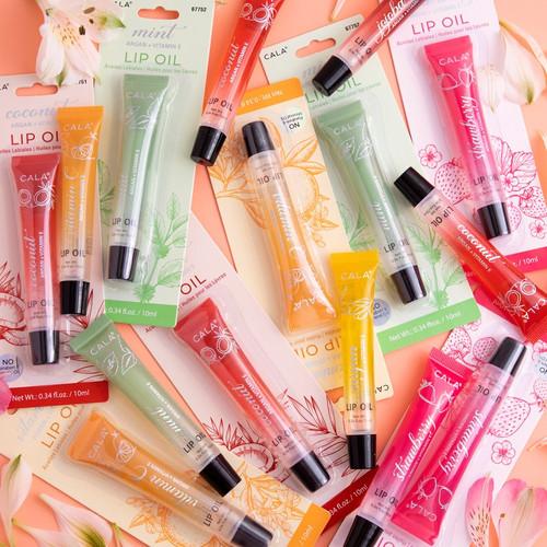 Cala LIP OIL TRIO: MINT WATERMELON STRAWBERRY