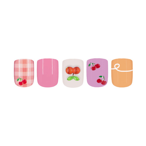 Cala LITTLE MISS NAILS: PINK/SHERBERT CHERRIES