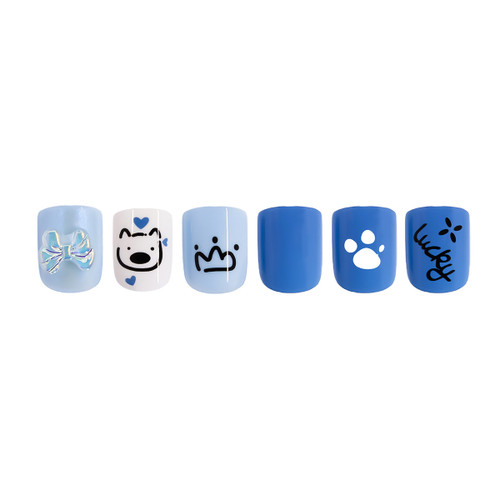Cala LITTLE MISS NAILS: PUPPY BLUE