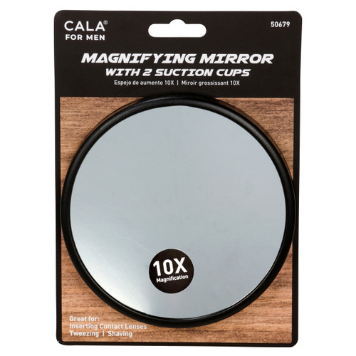 Cala MAGNIFYING MIRROR (10X) W/ 2 SUCTION CUPS