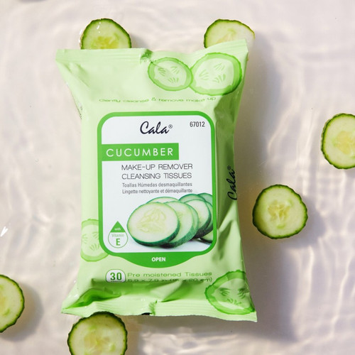 Cala CALA MAKEUP REMOVER CLEANSING TISSUES: CUCUMBER (30 SHEETS)