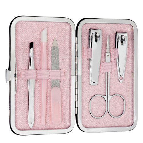 Cala MANICURE SET W/TRAVEL CASE (ANIMAL SPOTS)