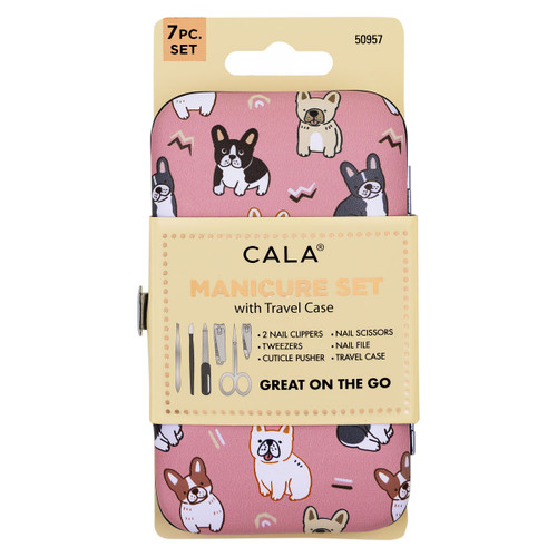 cala MANICURE SET W/TRAVEL CASE (GROOMING PARTY)