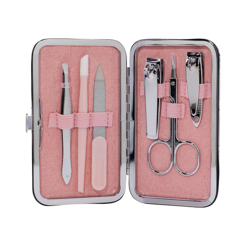 Cala MANICURE SET W/TRAVEL CASE (MEOW MEOW)