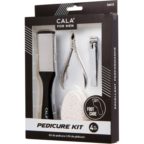 cala MEN'S PEDICURE KIT 4PCS