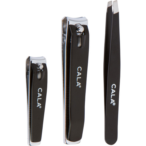 Cala MEN'S PERSONAL CARE TRIO-MATTE BLACK