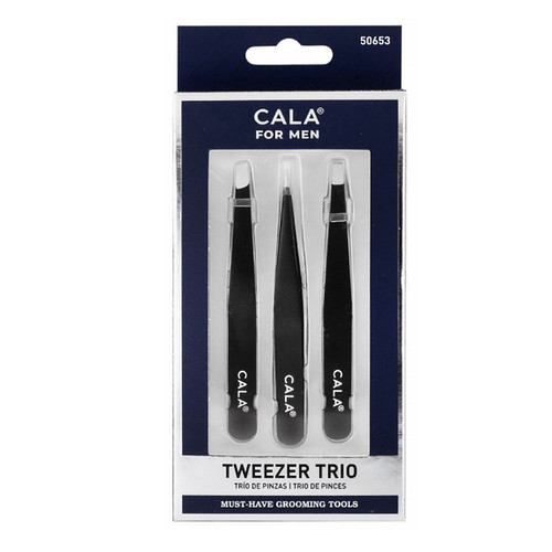 cala MEN TWEEZER TRIO