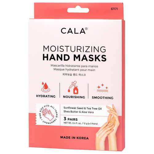 cala MOISTURIZING HAND MASK GLOVES (3 PAIRS)