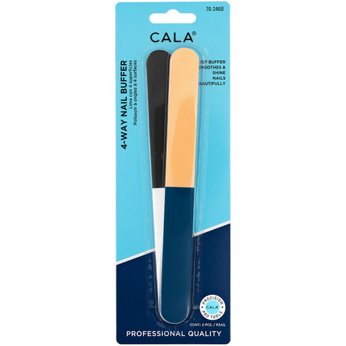 cala NAIL: 4-WAY NAIL BUFFER (2PCS / PK)