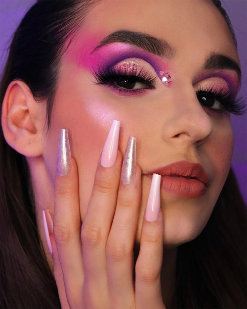 Cala NAIL CREATIONS LUX | LONG COFFIN OMBRE