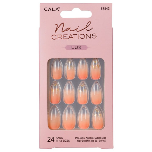 cala NAIL CREATIONS LUX | STILETTO CLEAR TIP