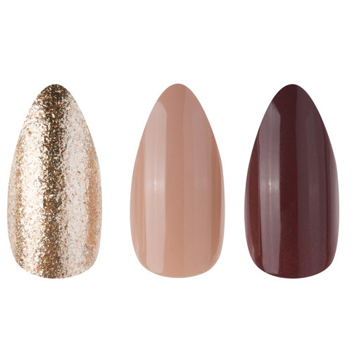 Cala NAIL CREATIONS LUX | STILETTO WARM BROWNS