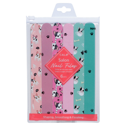 cala NAIL FILES: FRENCHIE LOVER (6PCS)