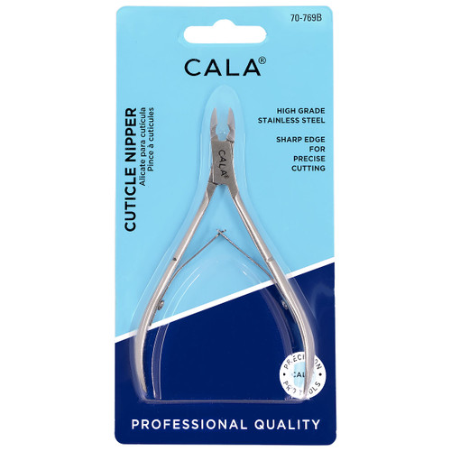 cala NIPPER: 4" CUTICLE NIPPER (1/2" JAW / DOUBLE SPRING)