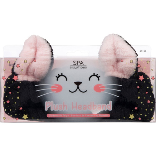 cala PLUSH HEADBAND (BLACK CAT)