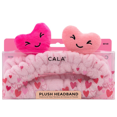 cala PLUSH HEADBAND (PINK HEART)