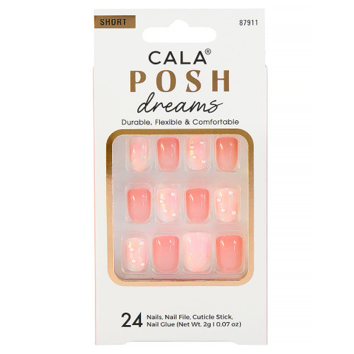 cala POSH DREAMS | SMALL SQUARE (PEACH/PINK)