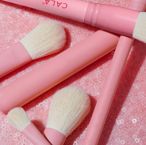 Cala PRETTY IN PINK (FACE & EYE BRUSH SET)