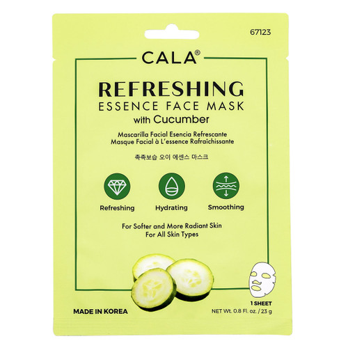 Cala REFRESHING ESSENCE FACE MASK (CUCUMBER)