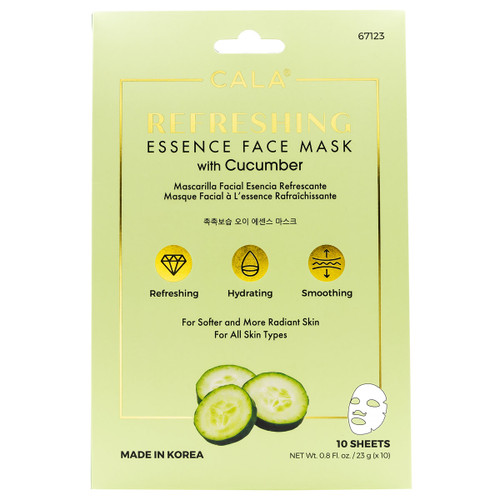 cala REFRESHING ESSENCE FACE MASK (CUCUMBER)