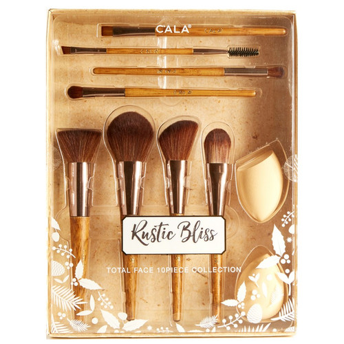 Cala RUSTIC BLISS- DARK BAMBOO SET (10PC)