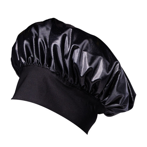 Cala SATIN COMFORT BONNET: SHINY BLACK
