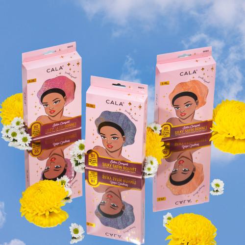Cala SATIN COMFORT BONNET: SHINY PINK