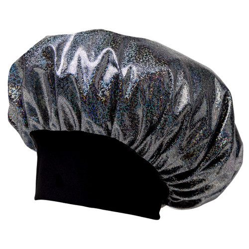 Cala SATIN COMFORT BONNET: SHINY SILVER