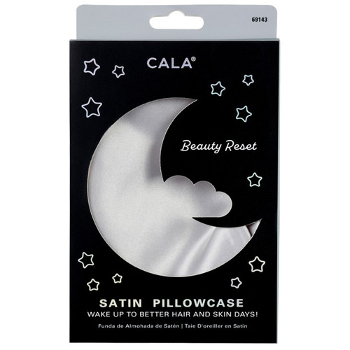 cala SATIN PILLOWCASE (SILVER)