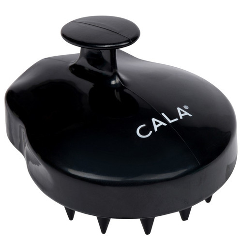 Cala SCALP MASSAGING SHAMPOO BRUSH: BLACK