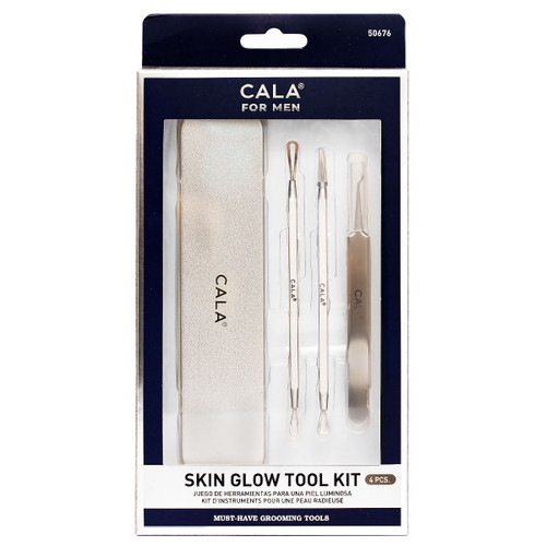 cala Skin Glow Tool Kit (3 pcs + Metal Case)