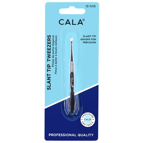 cala SLANT TIP TWEEZERS