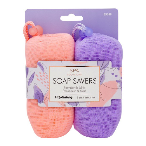 cala SOAP SAVER DUO (LAVENDER/PEACH)
