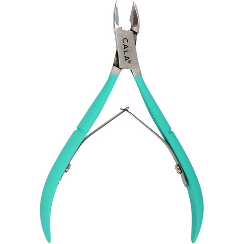 cala SOFT TOUCH: CUTICLE NIPPER (MINT)